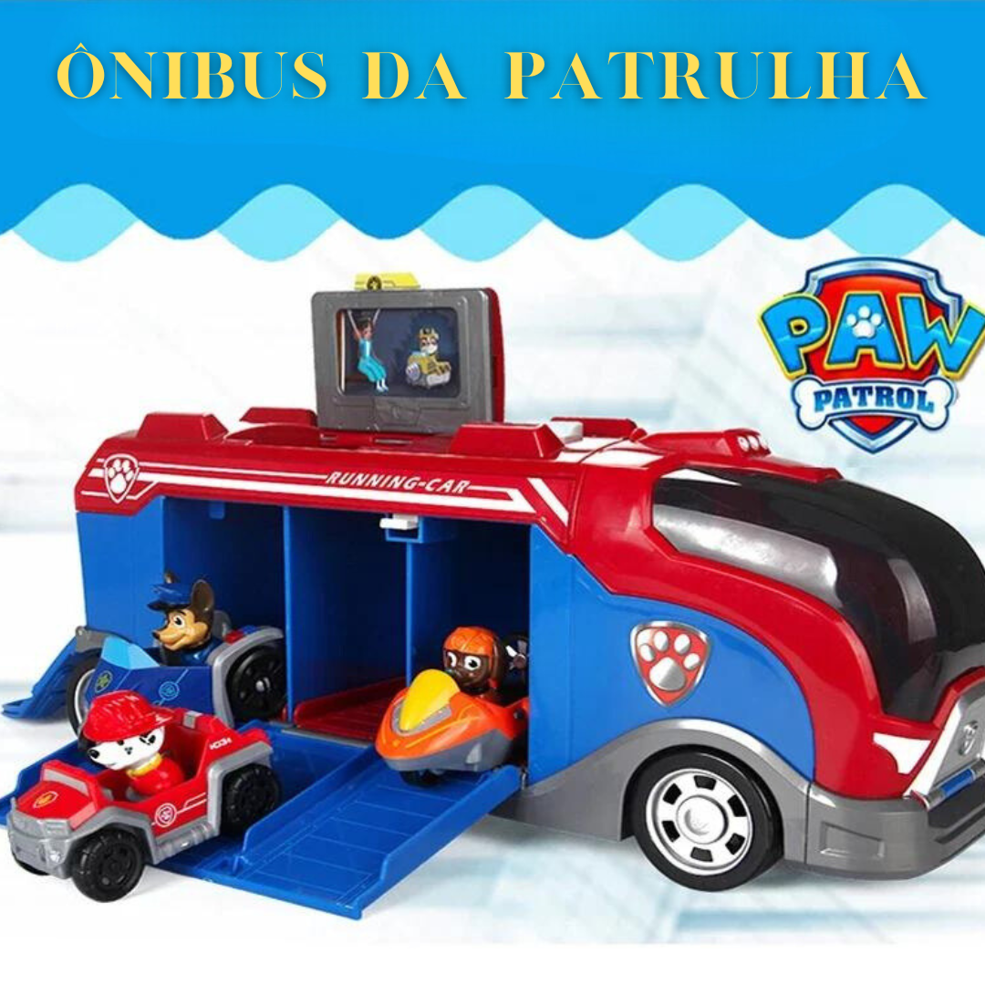 ÔNIBUS PATRULHEIRO - PATRULHA CANINA