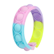 Bracelete Sensorial Fidget Bubble Simple Dimple: Alívio de Estresse e Ansiedade em Cores Vibrantes