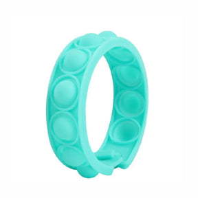 Bracelete Sensorial Fidget Bubble Simple Dimple: Alívio de Estresse e Ansiedade em Cores Vibrantes