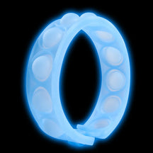 Bracelete Sensorial Fidget Bubble Simple Dimple: Alívio de Estresse e Ansiedade em Cores Vibrantes