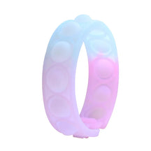 Bracelete Sensorial Fidget Bubble Simple Dimple: Alívio de Estresse e Ansiedade em Cores Vibrantes