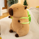 Capivara com Mochila de Tartaruga - Pelúcia