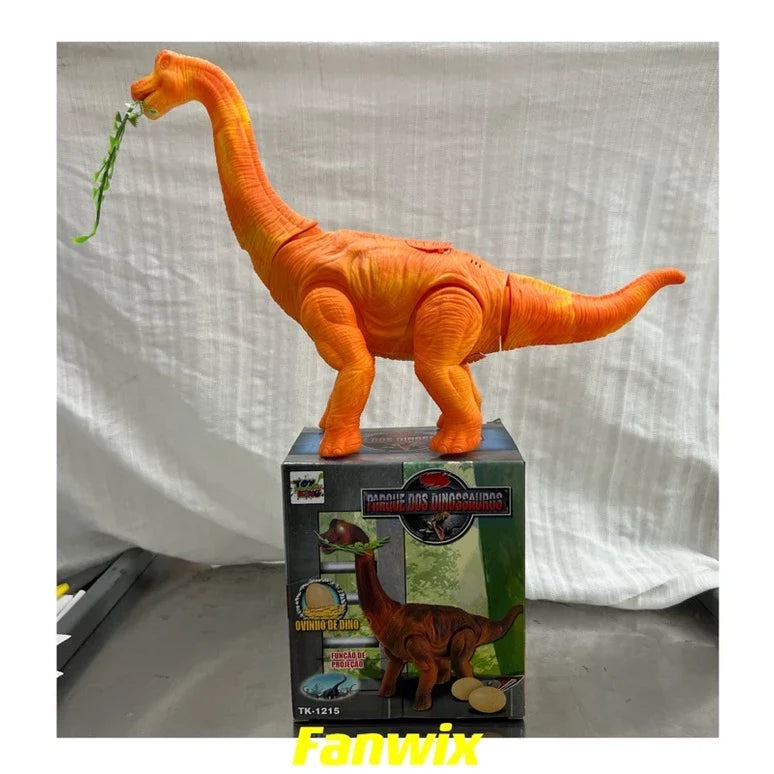 Brinquedo Dinossauro Projeta Imagem Solta Ovo