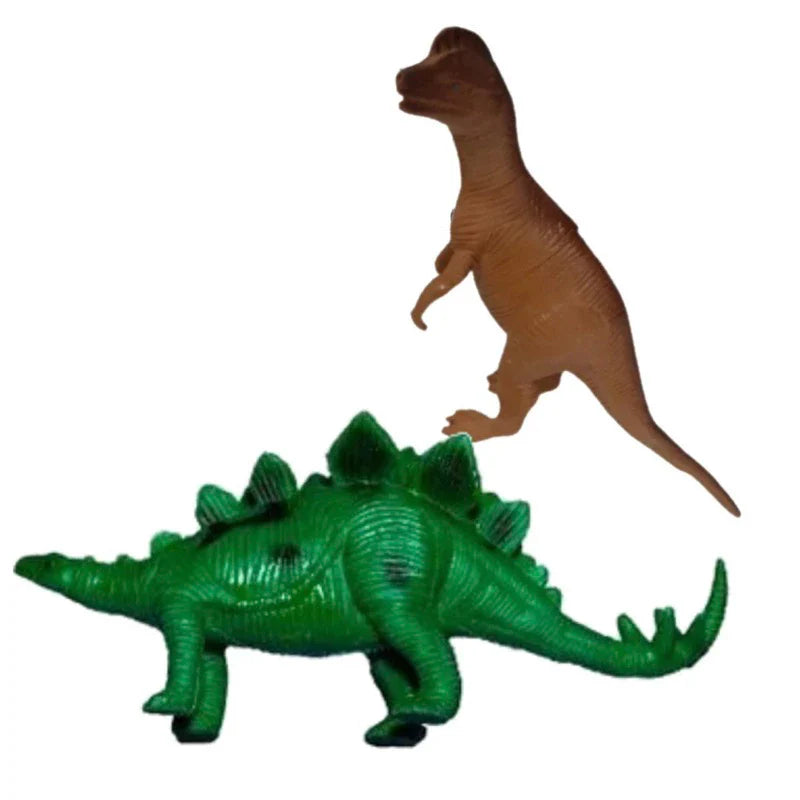 Kit Com 8 Dinossauros Emborrachado