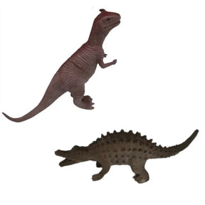 Kit Com 8 Dinossauros Emborrachado